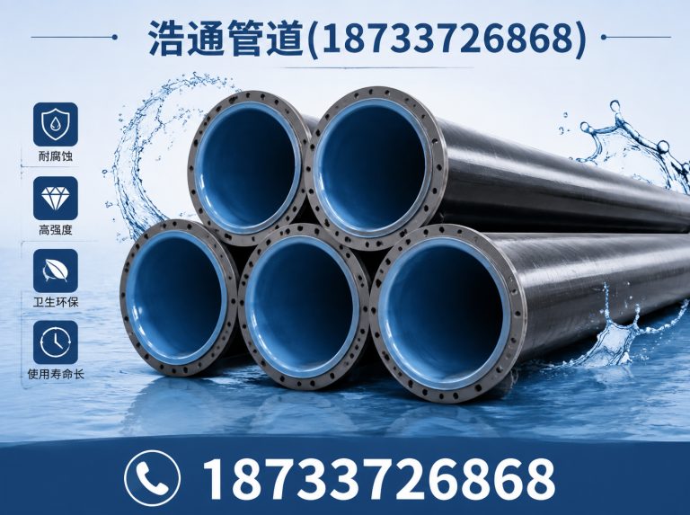 沧州衬塑钢管展示图